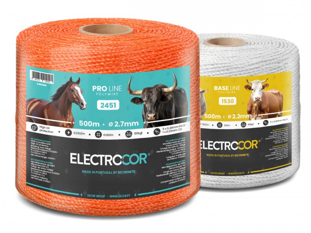 ELECTROCOR - FIL CLÔTURE ÉLECTRIQUE